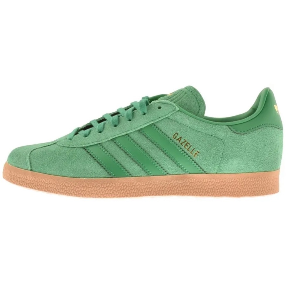 BNWOT ADIDAS Originals Green Suede Gazelle Sneakers